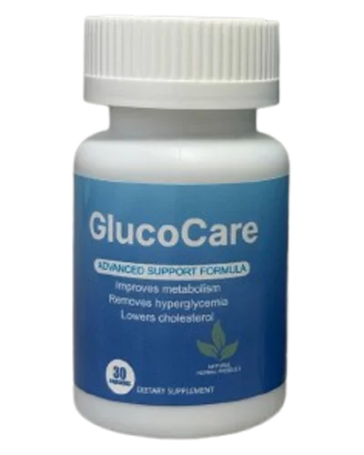GlucoCare blood sugar support capsules